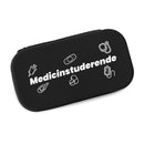 Sort etui til stetoskop for medicinstuderende