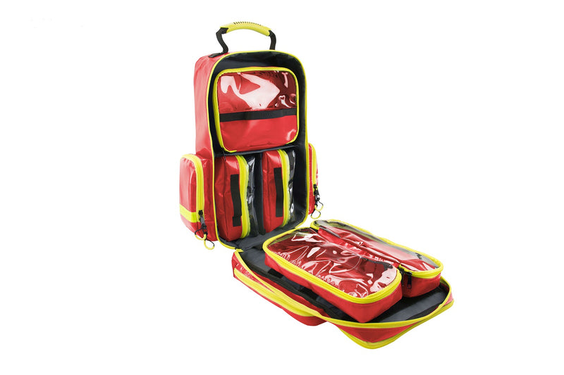 AEROcase® akutryggsäck Pro 1R i presenning gul