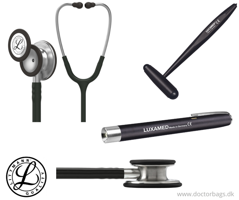 Studiepakke IX til medicinstuderende med littmann stetoskop